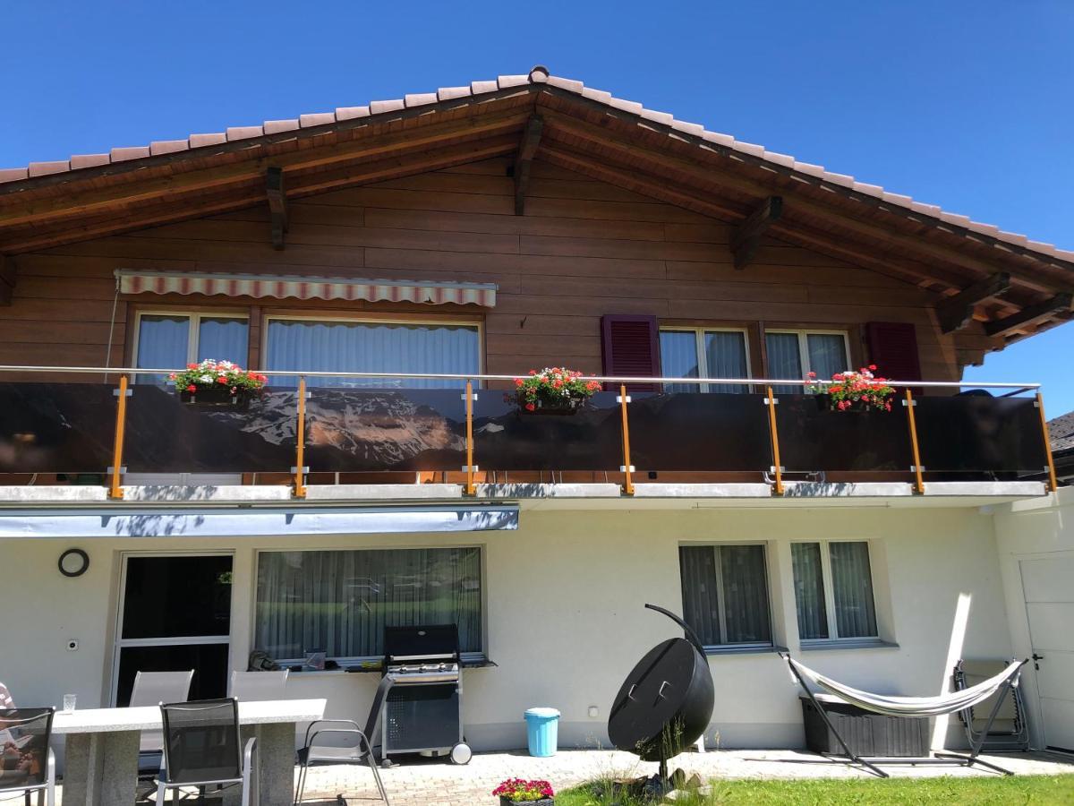 Chalet Aloa Apartman Adelboden Kültér fotó